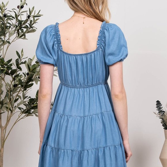 Chambray Midi - Picture 2 of 4